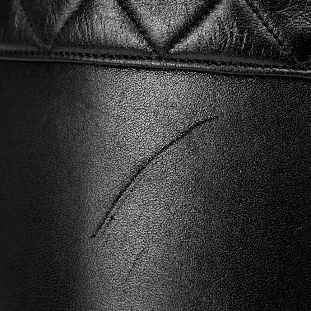 Chanel Coco Mark Matelasse Drawstring Leather Sho… - image 6